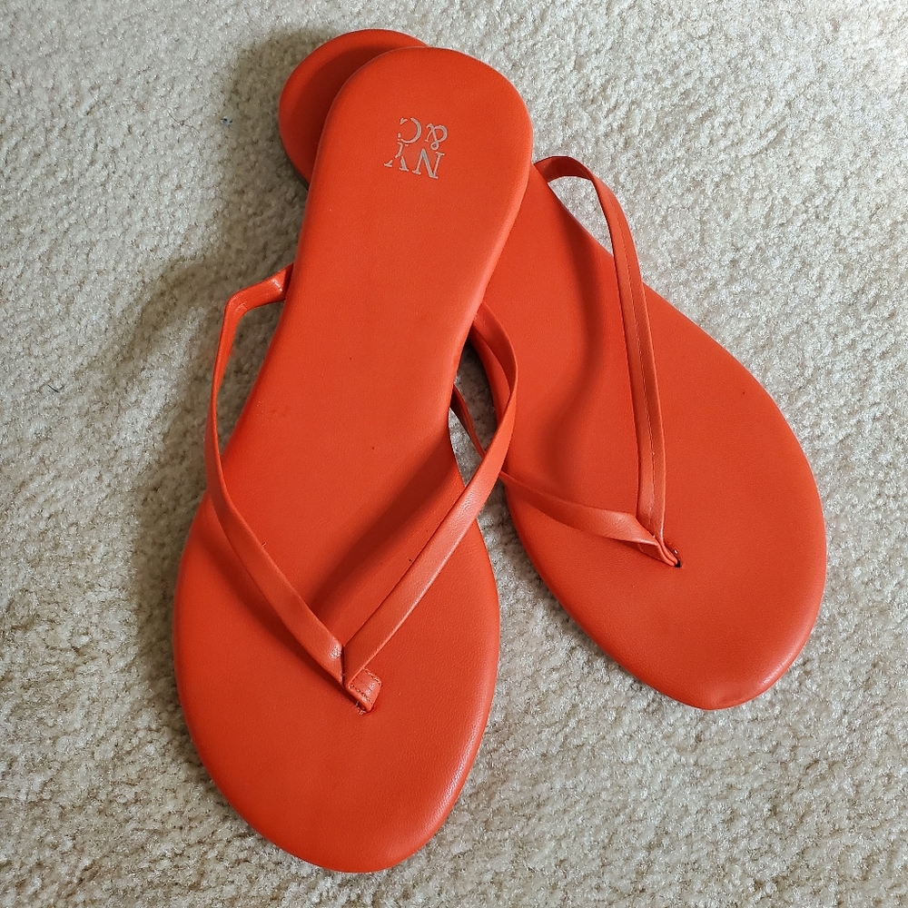 🔥🔥NYC Flat Thong Flip Flops Sandals sz 11